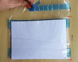 Envelope janela de plástico Envelope janela de plástico