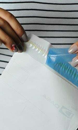 Envelope de segurança plástico Envelope de segurança plástico