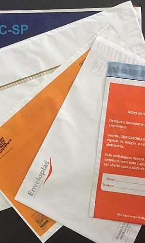 Envelope inviolável Envelope inviolável