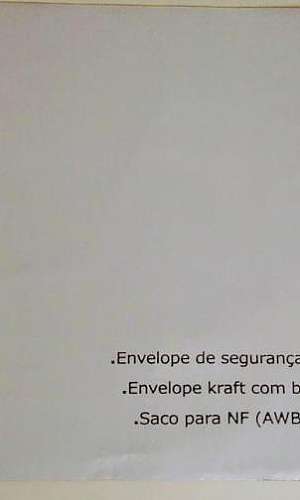 envelope plástico coex envelope plástico coex
