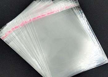 Envelope plástico transparente auto adesivo