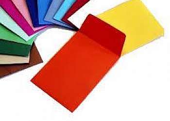 Envelopes coloridos a4