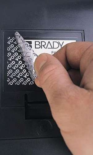 Lacre adesivo de segurança Lacre adesivo de segurança