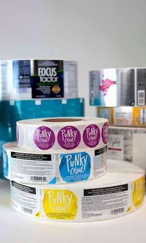 Rótulo BOPP metalizado Rótulo BOPP metalizado