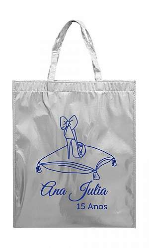 Sacola TNT metalizada Sacola TNT metalizada